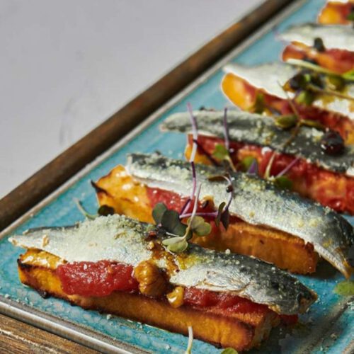 Presentación Sugerencia sardinas en vinagre