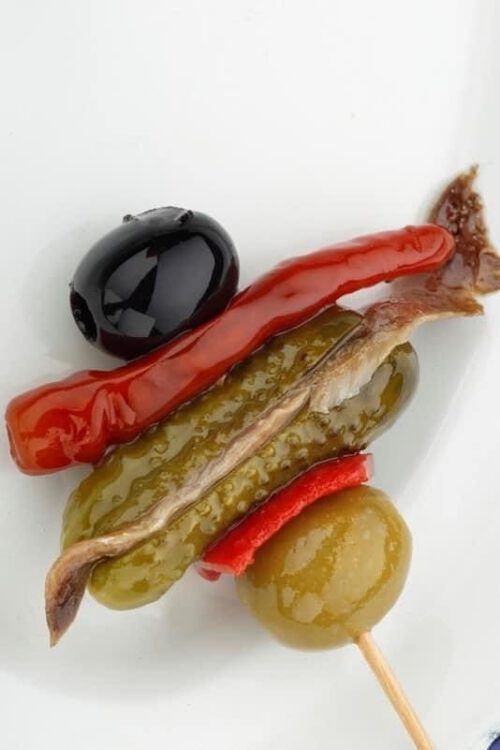 Musker de anchoa picante