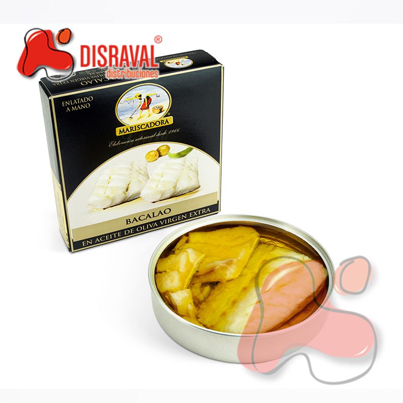 Bacalao en aceite de oliva virgen extra picante - DISRAVAL.ES