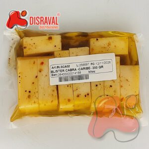 Blister Queso de Cabra Curado en Tacos “CARIBE” - DISRAVAL.ES