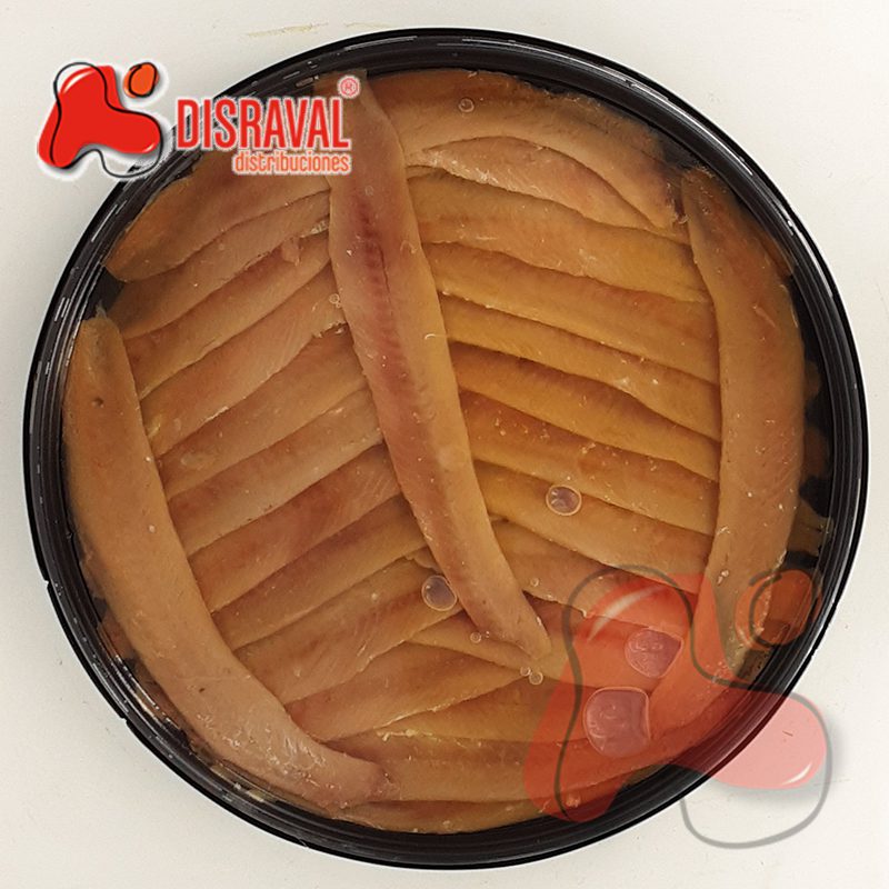 Tarrina de anchoas XXL. COSTERA. 25 Filetes