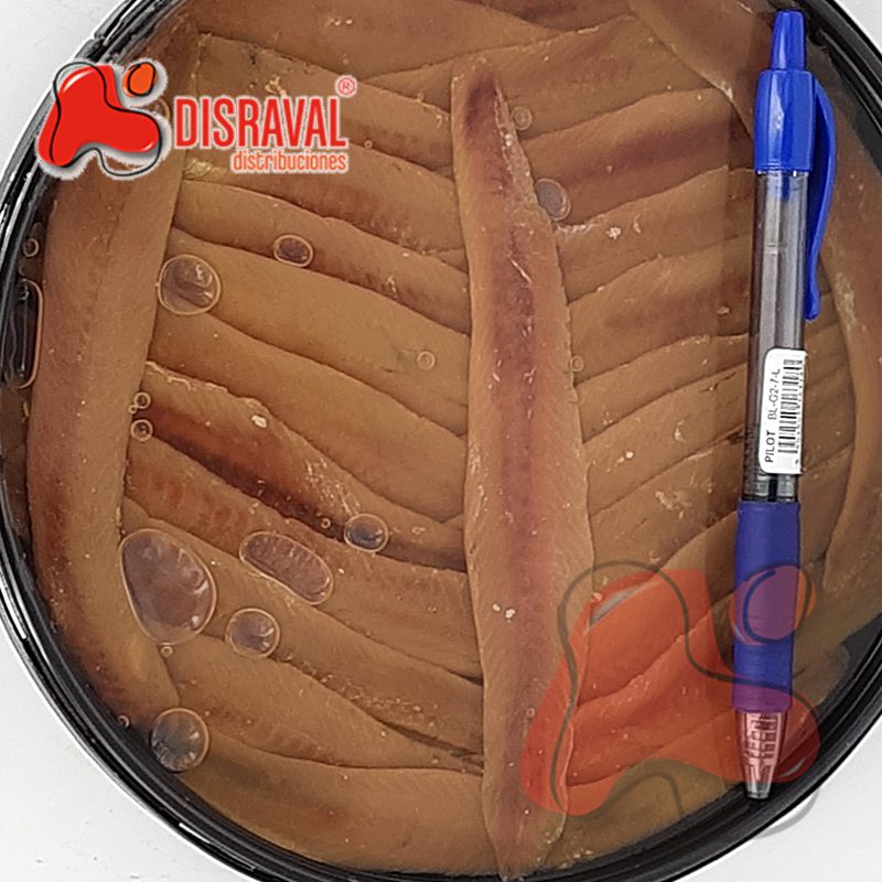 Tarrina de anchoas XXL. COSTERA. 25 Filetes