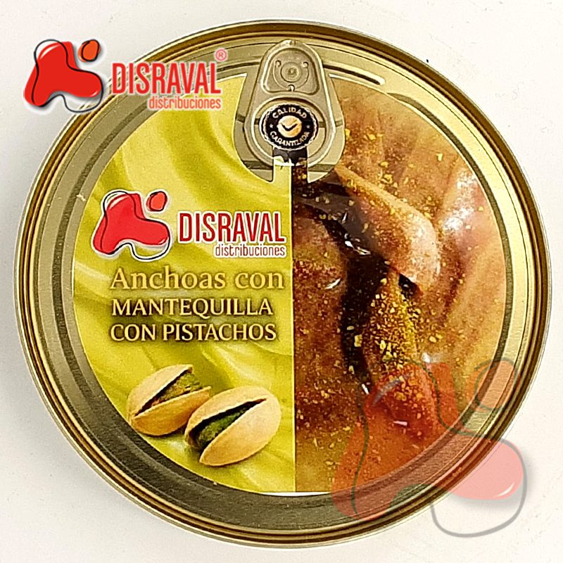 Anchoas con Mantequilla con Pistachos - DISRAVAL.ES